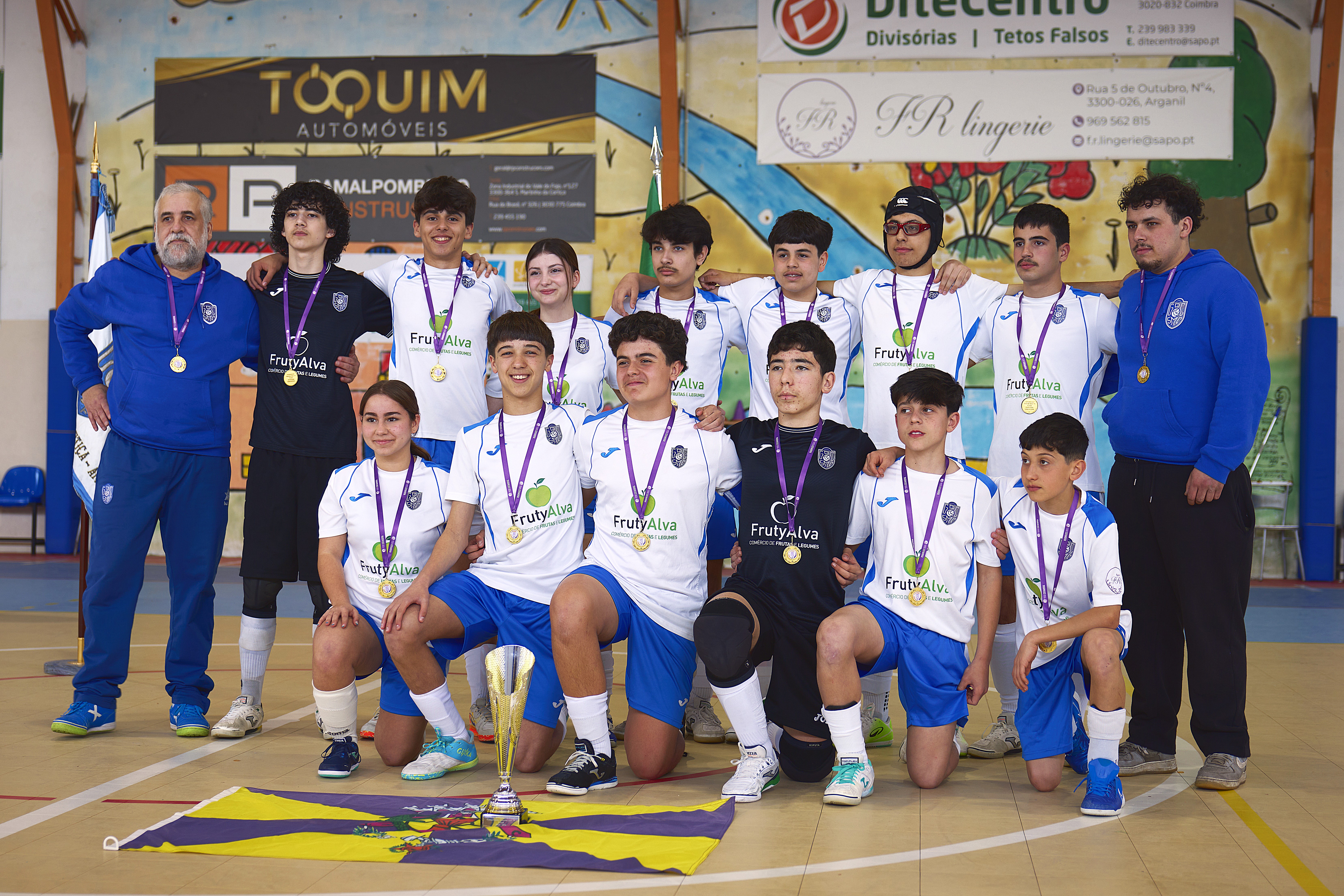 Campeões Distritais Sub-15 2025/2026